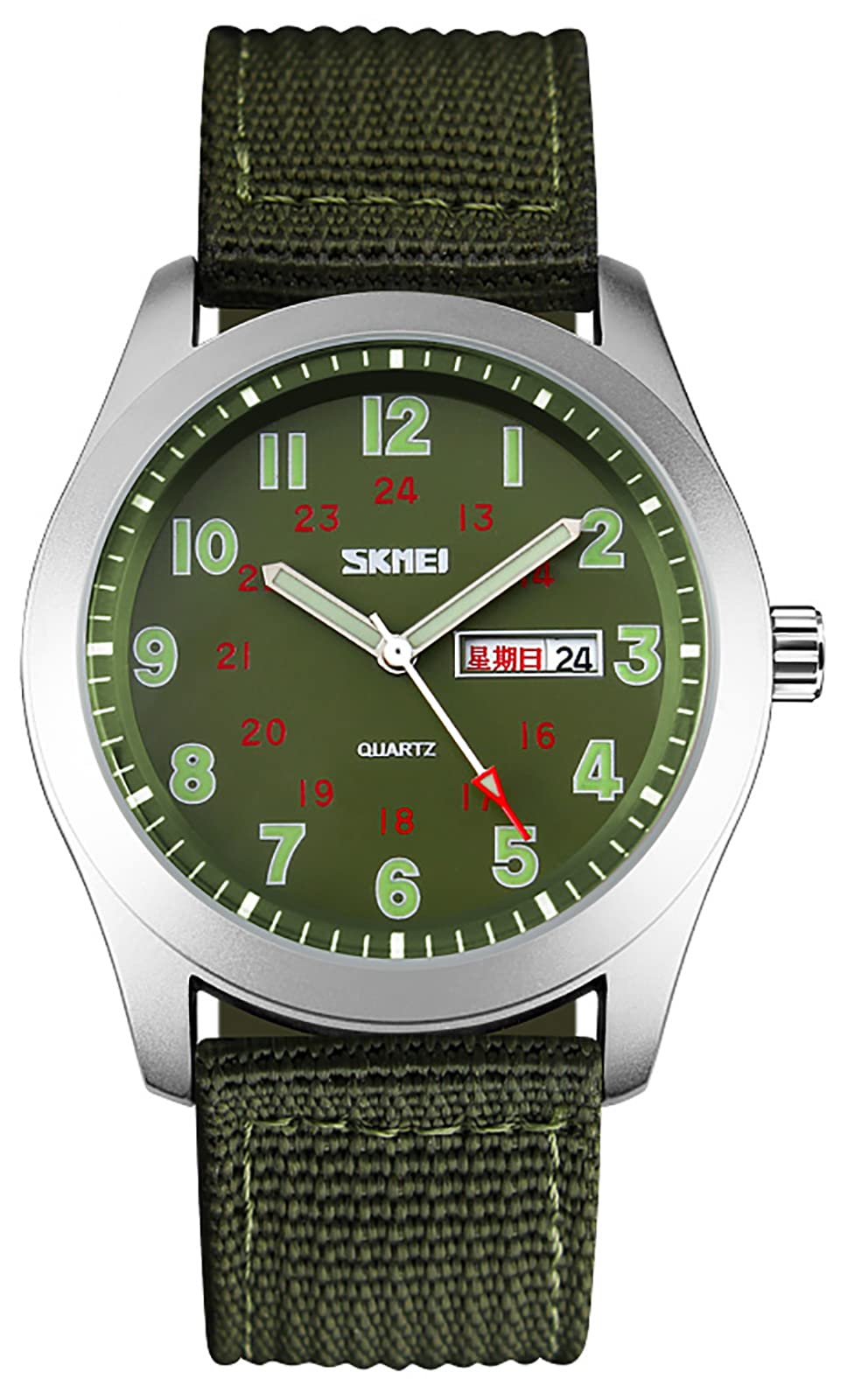 Foto 2 pulgar | Reloj Gosasa Military Sport, Correa De Nailon Impermeable Hasta 30 M - Venta Internacional.