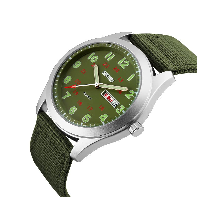 Foto 3 pulgar | Reloj Gosasa Military Sport, Correa De Nailon Impermeable Hasta 30 M - Venta Internacional.