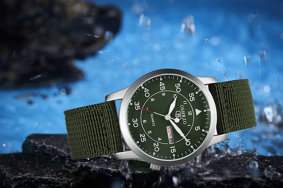 Foto 3 pulgar | Reloj Gosasa Military Sport, Correa Unisex De Nailon Impermeable Hasta 30 M - Venta Internacional.