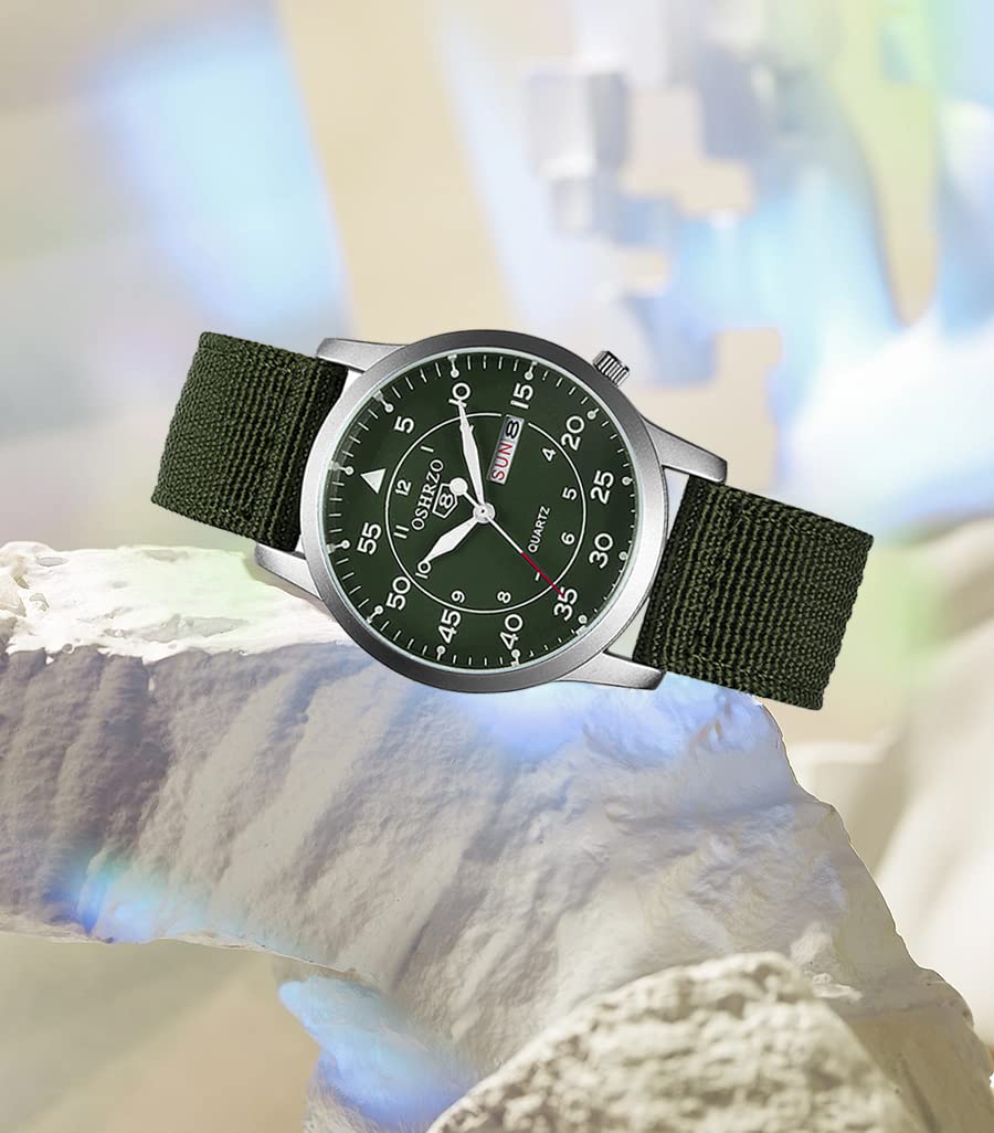 Foto 5 pulgar | Reloj Gosasa Military Sport, Correa Unisex De Nailon Impermeable Hasta 30 M - Venta Internacional.