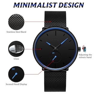 Foto 3 | Mira La Moda Ultradelgada E Impermeable Fizili Para Hombre - Venta Internacional.
