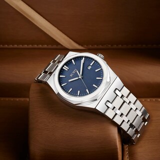 Foto 3 | Reloj Burei De Acero Inoxidable Analógico De Cuarzo Impermeable Para Hombre - Venta Internacional.