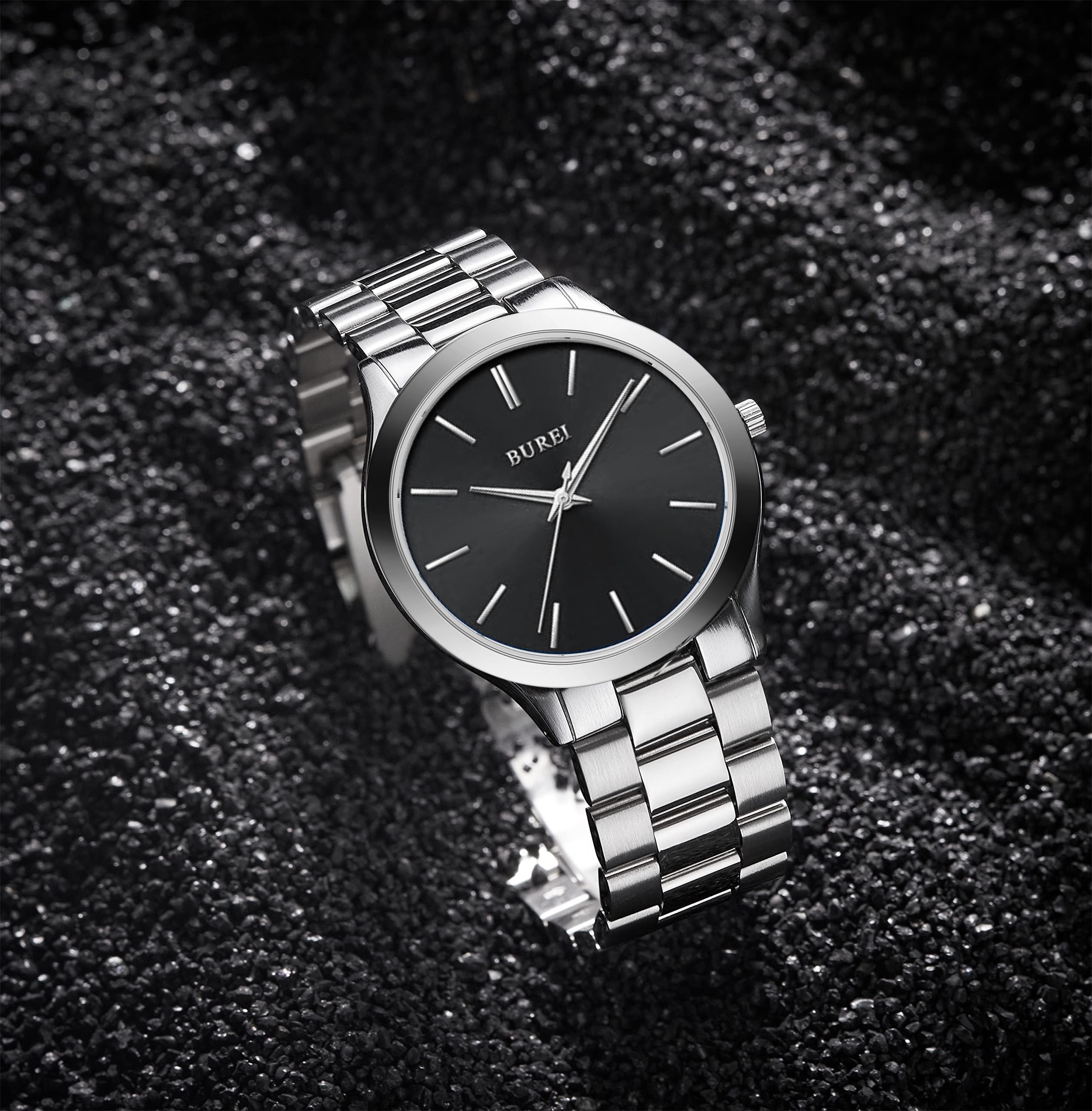 Foto 4 pulgar | Reloj Burei Fashion Minimalist Business A Prueba De Agua Para Hombre - Venta Internacional.