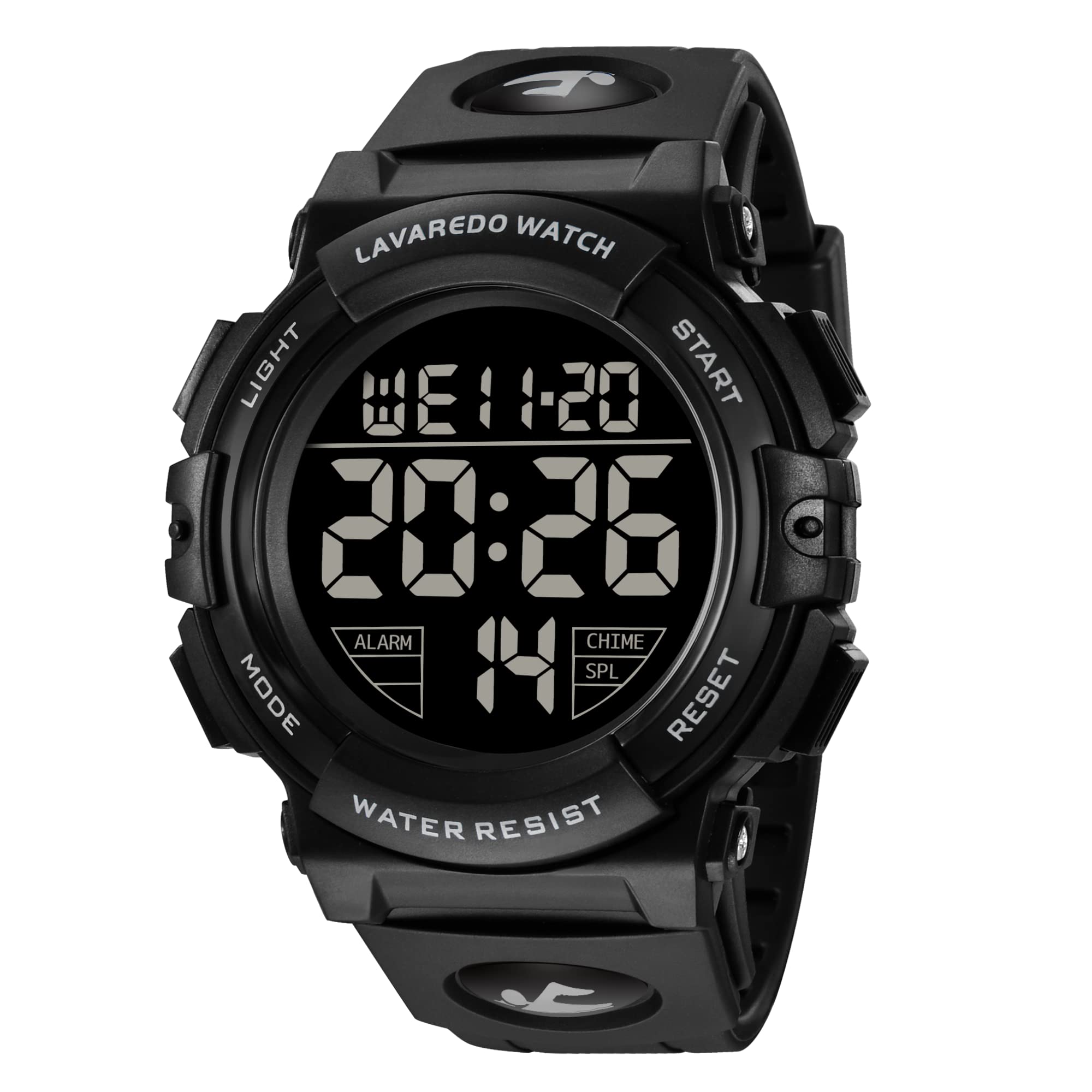 Foto 1 | Reloj L Lavaredo Digital Sports, Cronógrafo Impermeable Para Hombre - Venta Internacional.