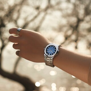 Foto 6 | Reloj De Pulsera Burei Fashion Analog Date De Acero Inoxidable Para Hombre - Venta Internacional.