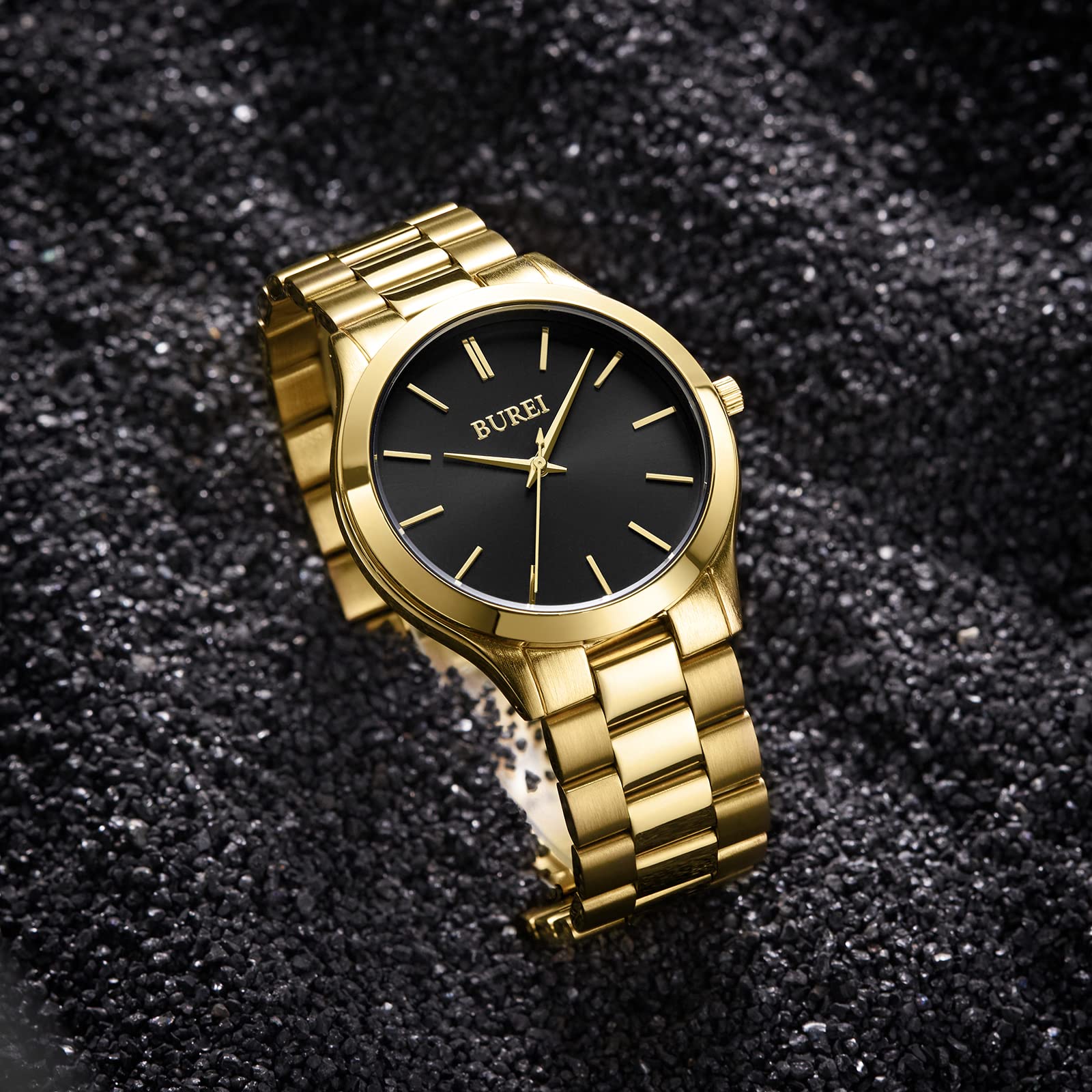 Foto 4 pulgar | Reloj Burei Fashion Minimalist Business A Prueba De Agua Para Hombre - Venta Internacional.