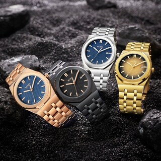 Foto 7 | Reloj Burei Para Hombre, Analógico, Cuarzo, De Acero Inoxidable, Resistente Al Agua - Venta Internacional.