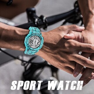 Foto 2 | Reloj L Lavaredo Digital Para Hombre Resistente Al Agua Con Cronógrafo - Venta Internacional.