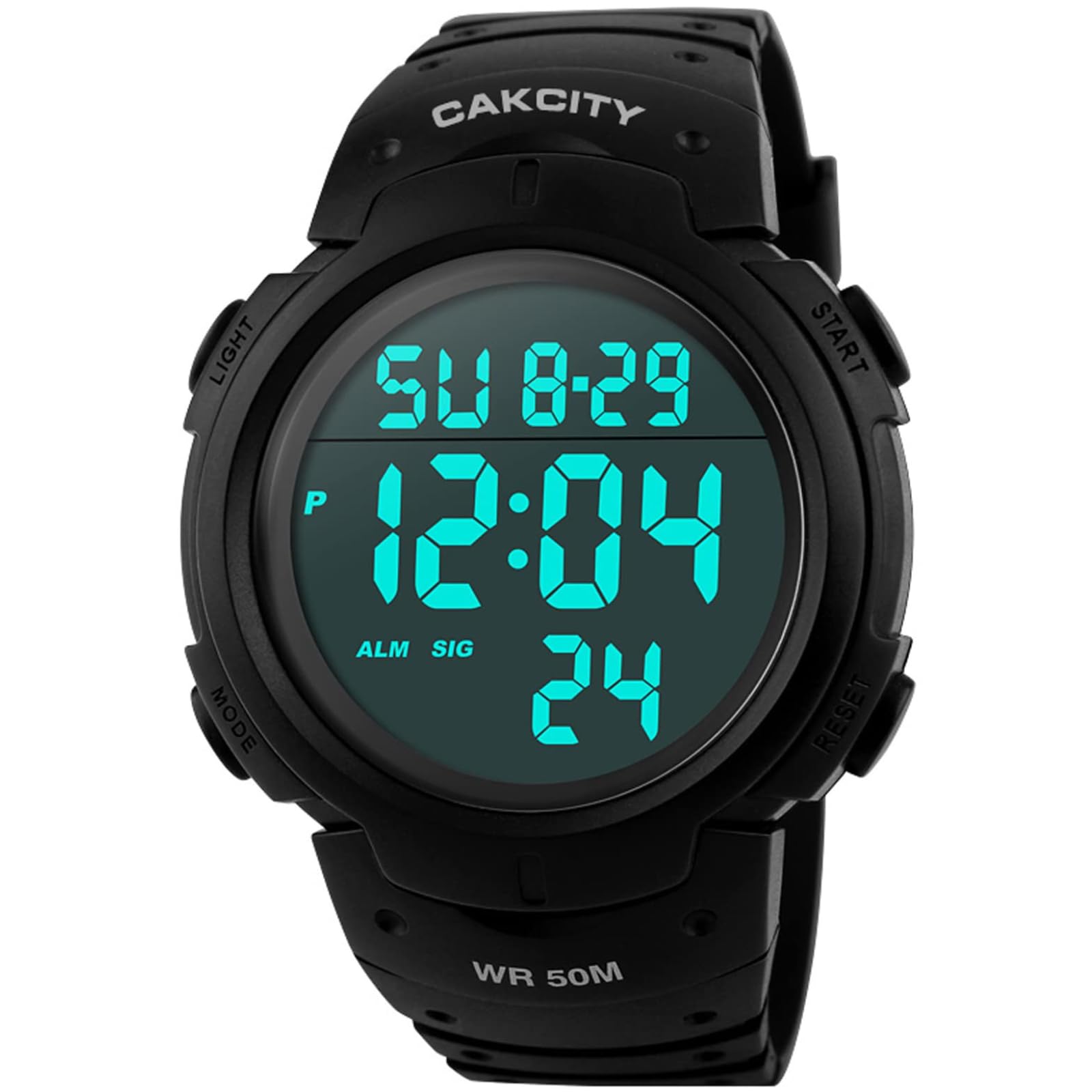 Foto 2 pulgar | Reloj Deportivo Cakcity Impermeable Digital Led Para Hombre - Venta Internacional.