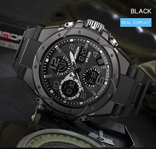 Foto 4 pulgar | Reloj Aimes Military Tactical Led Digital Para Hombre, Color Negro - Venta Internacional.