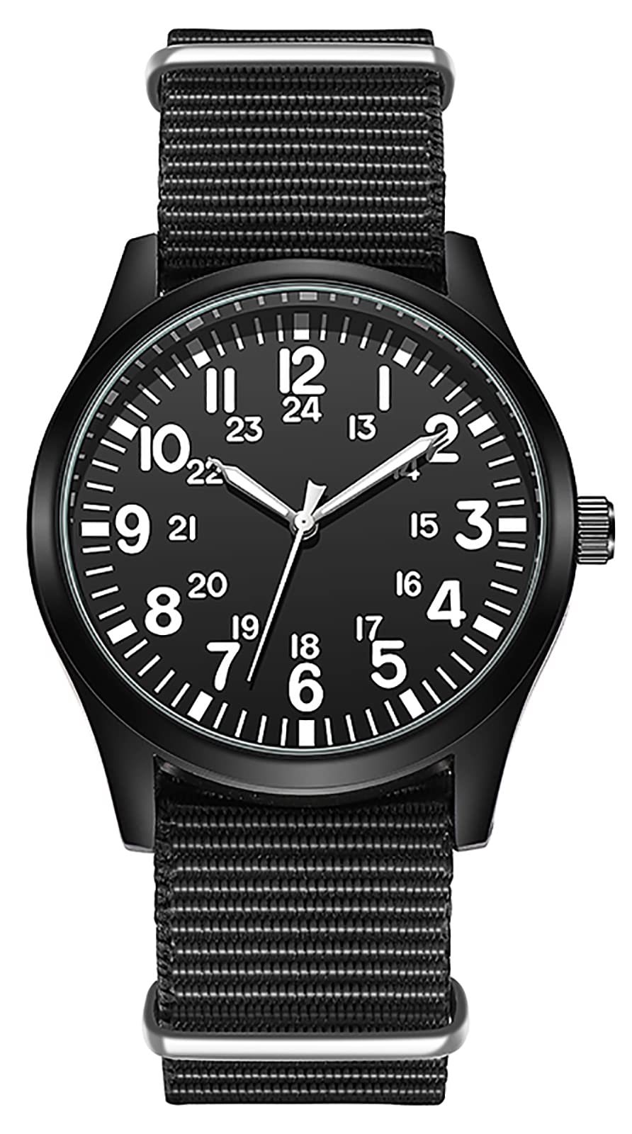 Foto 2 pulgar | Reloj Gosasa Military Sport, Correa Unisex De Nailon Impermeable Hasta 30 M - Venta Internacional.