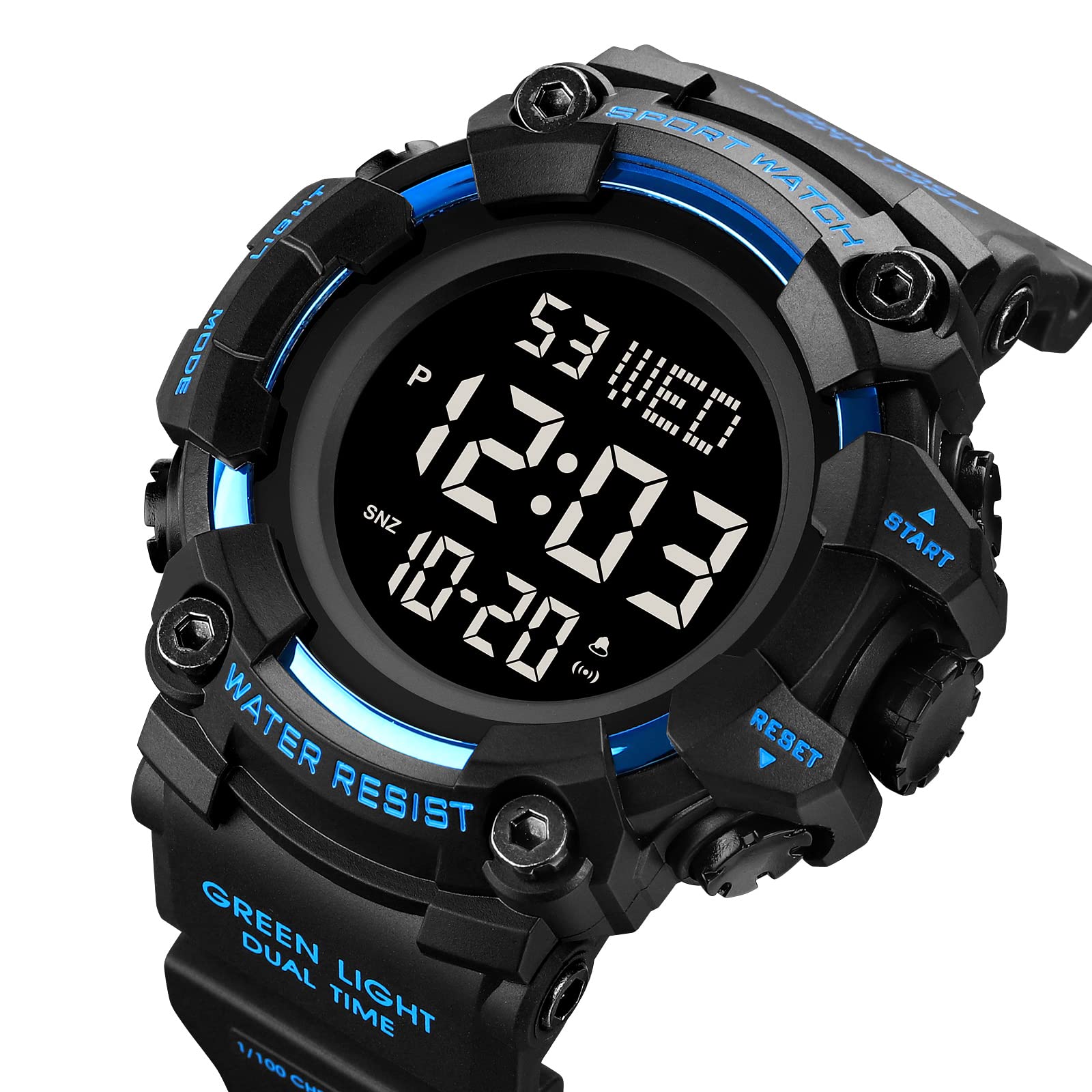 Foto 4 pulgar | Reloj Gosasa Para Hombre, Deportivo, Digital, Militar, Led, Resistente Al Agua - Venta Internacional.