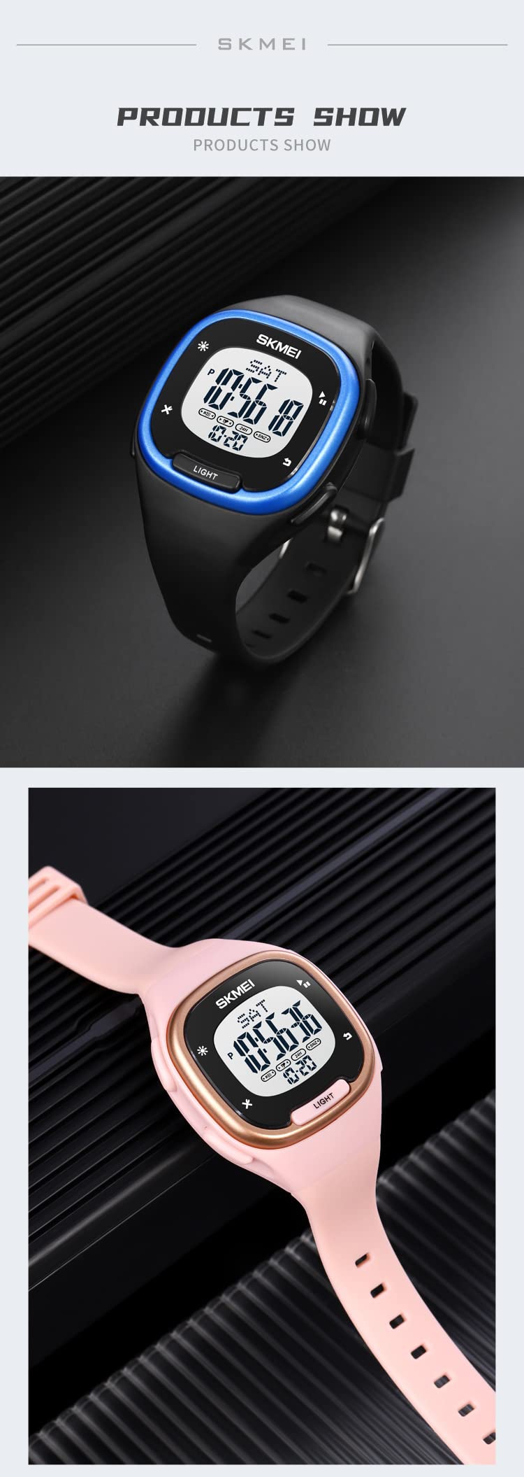 Foto 7 pulgar | Reloj Gosasa Sports, Luz Led Digital Militar, Resistente Al Agua - Venta Internacional.