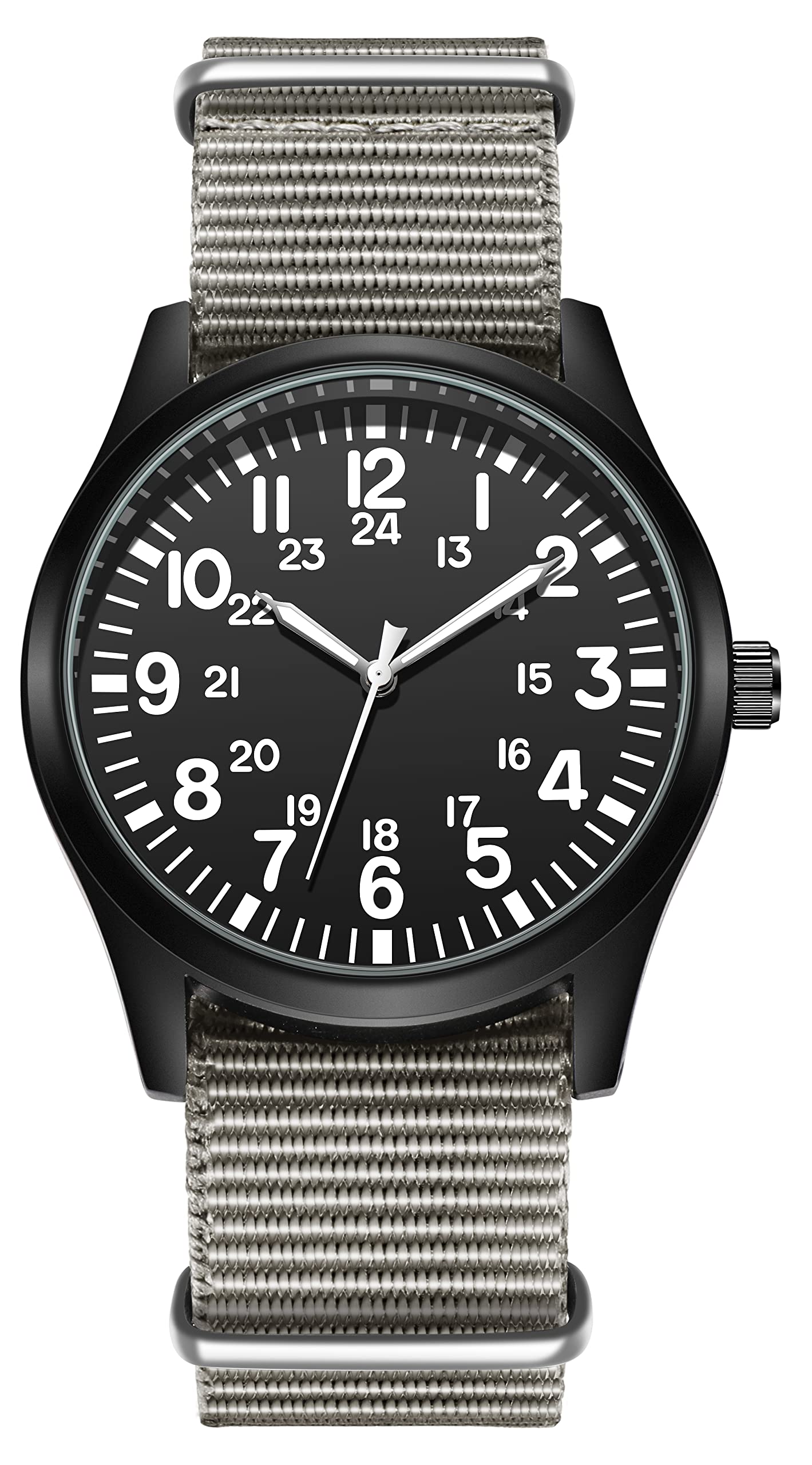 Foto 2 pulgar | Reloj Gosasa Military Sport, Correa Unisex De Nailon Impermeable Hasta 30 M - Venta Internacional.