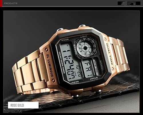 Foto 4 | Reloj Pasoy Digital Multifunción Para Hombre, 50 M, Resistente Al Agua - Venta Internacional.