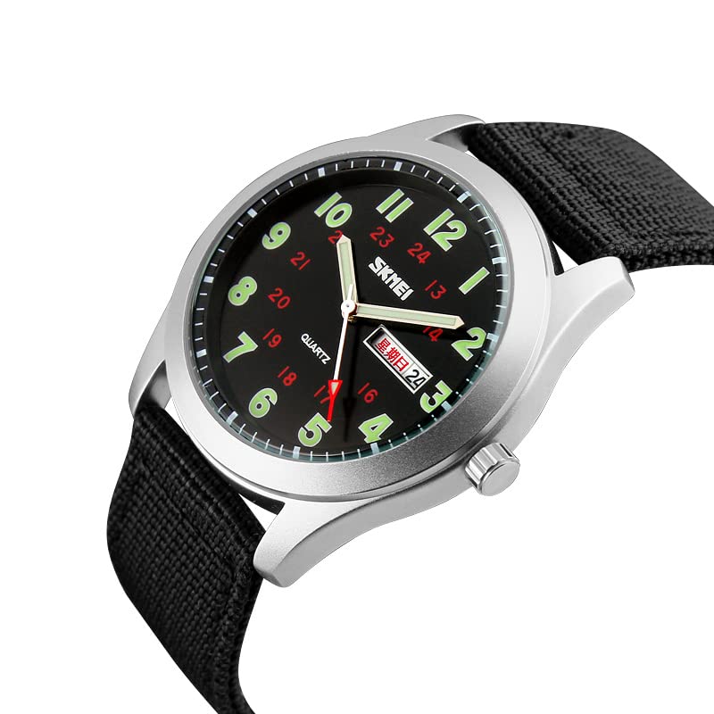 Foto 3 pulgar | Reloj Gosasa Military Sport, Correa De Nailon Impermeable Hasta 30 M - Venta Internacional.