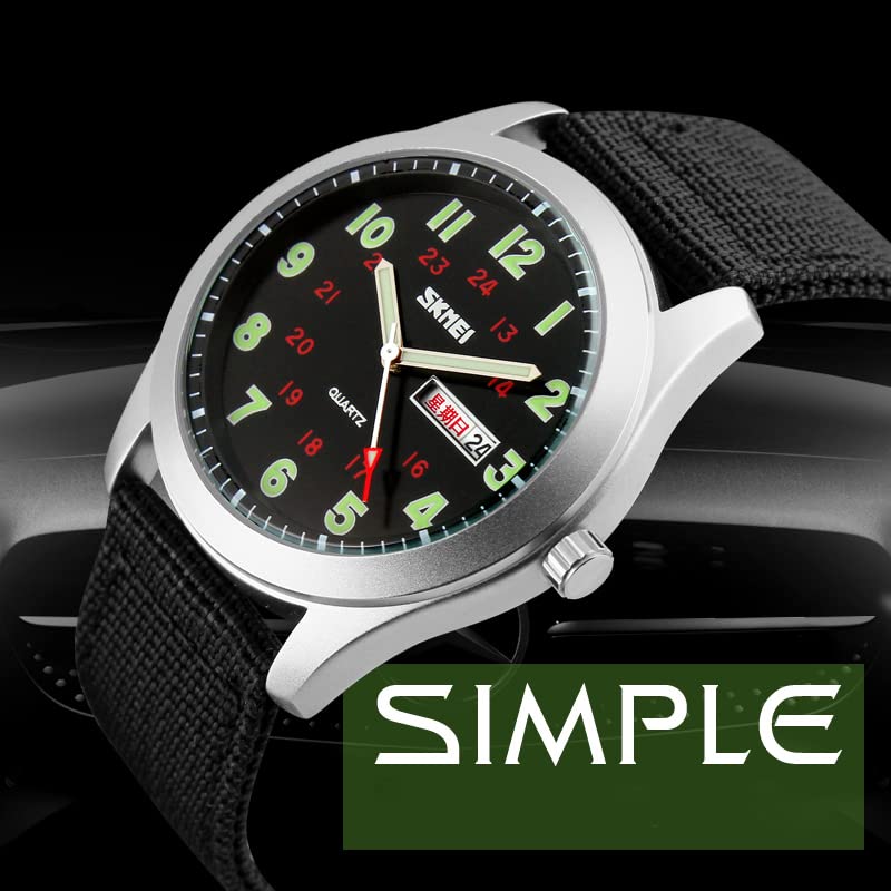 Foto 3 | Reloj Gosasa Military Sport, Correa De Nailon Impermeable Hasta 30 M - Venta Internacional.