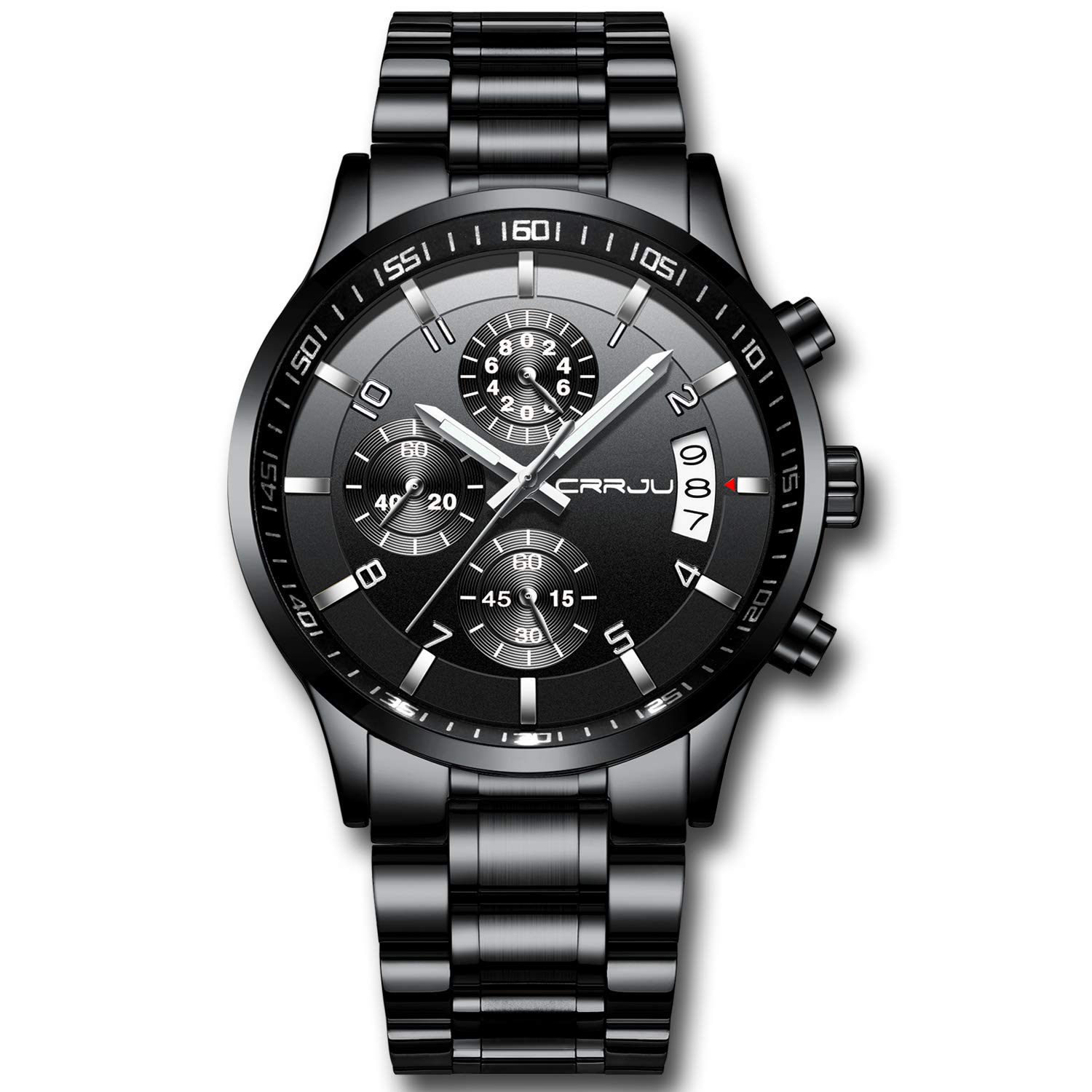 Reloj Crrju Fashion Business Chronograph Quartz Para Hombre - Venta Internacional.