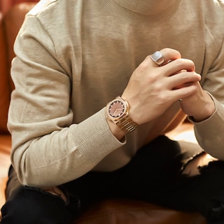 Foto 7 | Reloj De Pulsera Burei Fashion Analog Date De Acero Inoxidable Para Hombre - Venta Internacional.