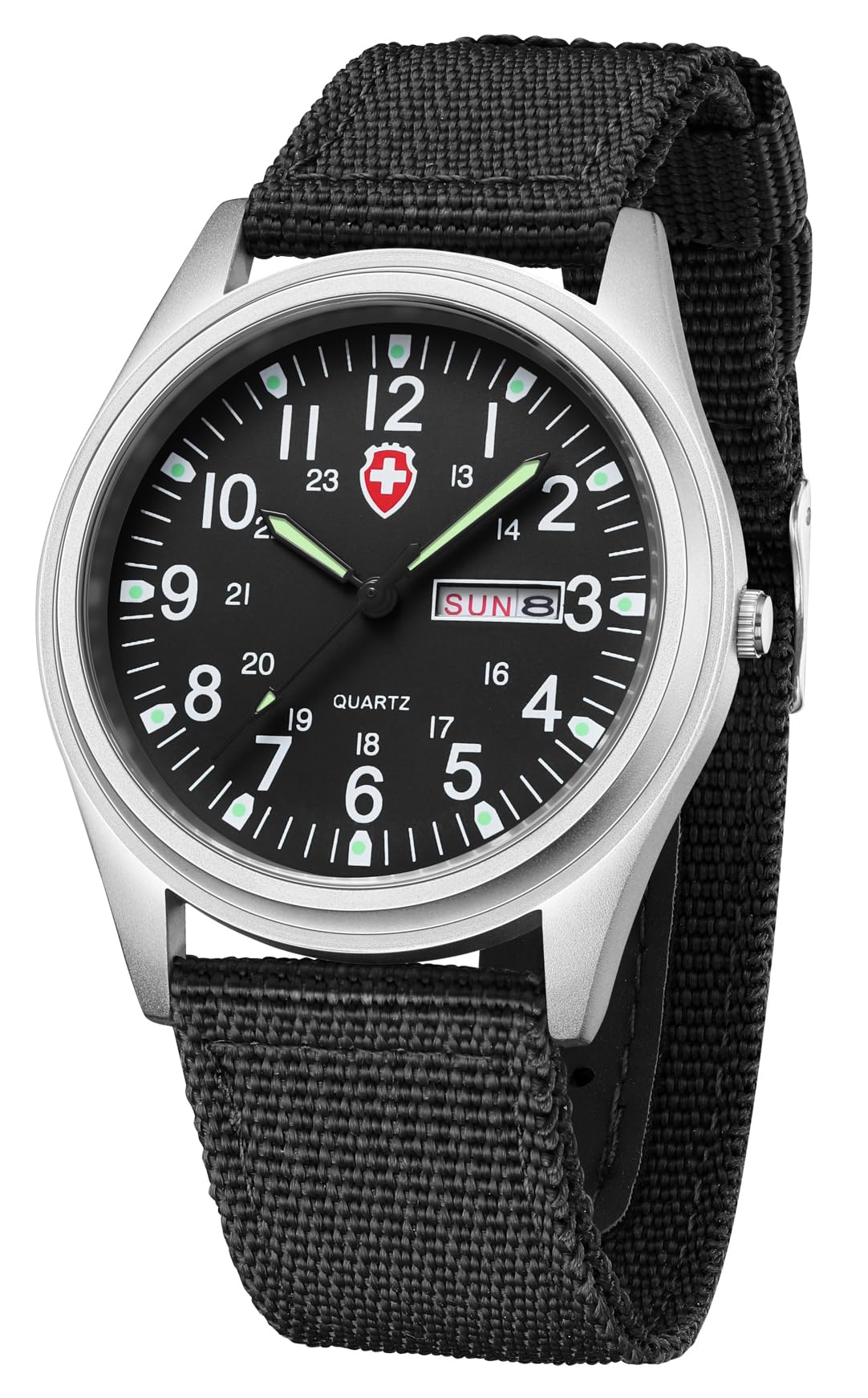 Foto 2 pulgar | Reloj Gosasa Military Sport Con Correa De Nailon Textil Unisex - Venta Internacional.