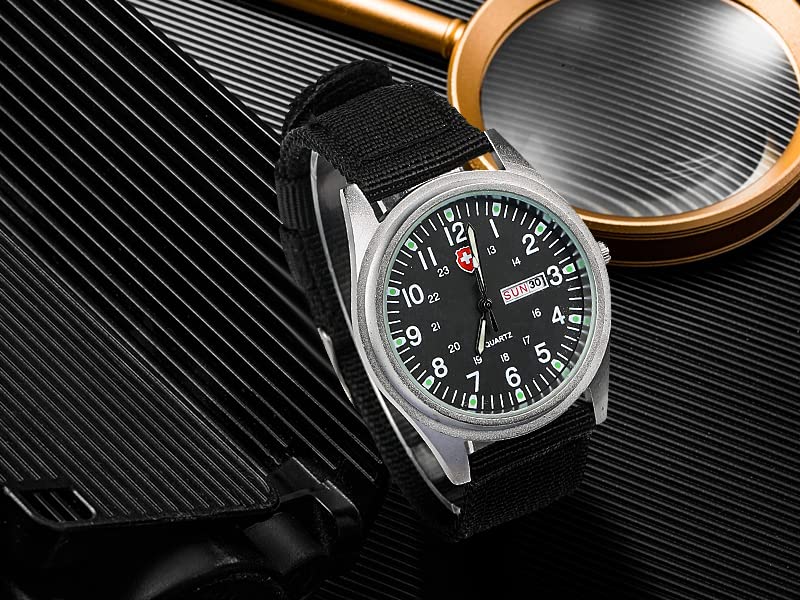 Foto 7 pulgar | Reloj Gosasa Military Sport Con Correa De Nailon Textil Unisex - Venta Internacional.