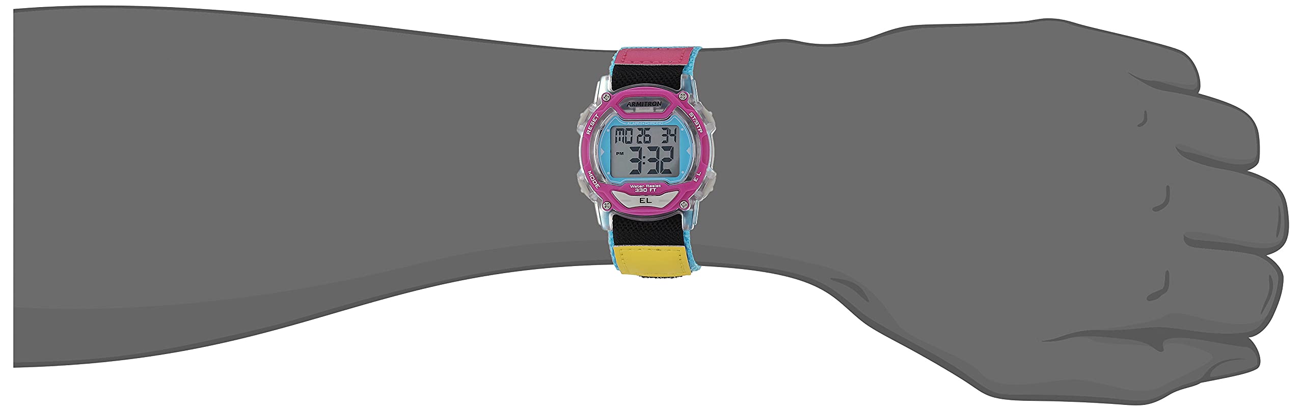 Foto 7 pulgar | Reloj Armitron Sport 45/7004cpr Cuarzo Nylon Multicolor - Venta Internacional.