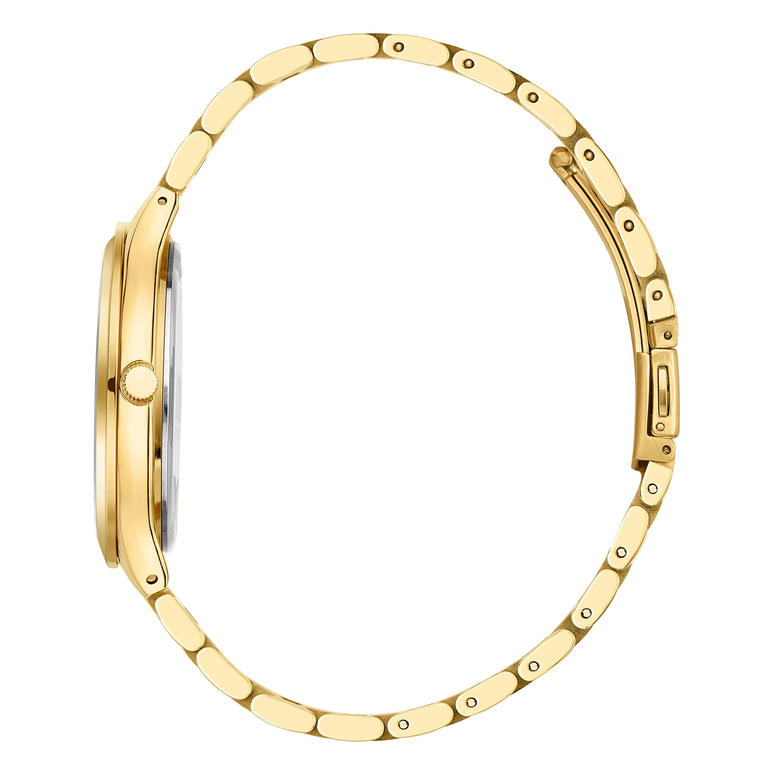 Foto 3 pulgar | Reloj Burei Para Hombre, Acero Inoxidable Dorado, Cuarzo, Resistente Al Agua - Venta Internacional.