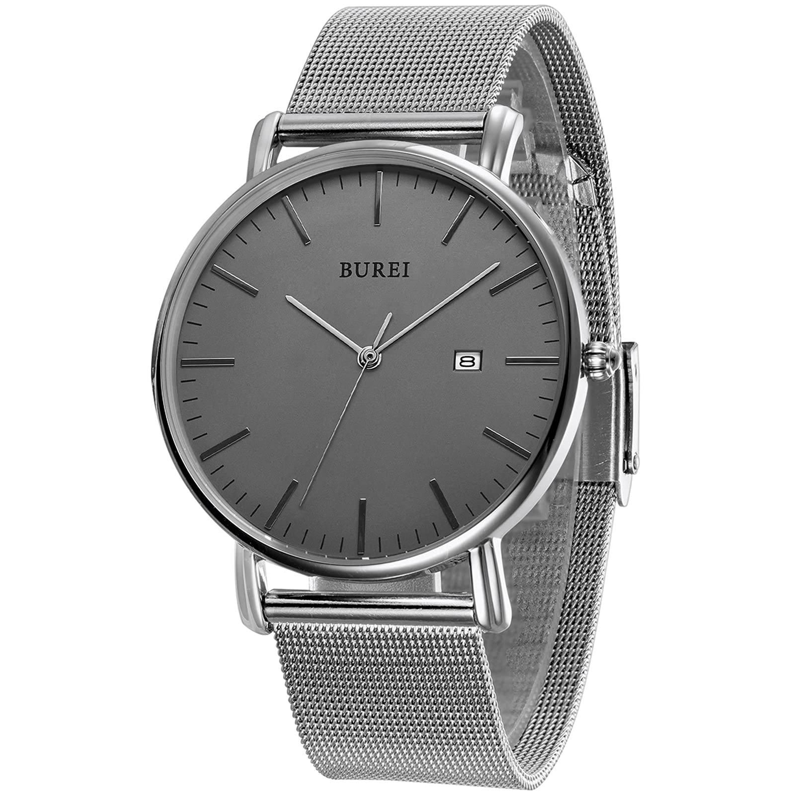 Foto 3 pulgar | Reloj De Pulsera Burei Fashion Minimalista Impermeable Para Hombre - Venta Internacional.