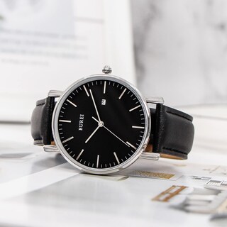 Foto 3 | Reloj Burei Fashion Minimalist Waterproof Para Hombre Plateado - Venta Internacional.