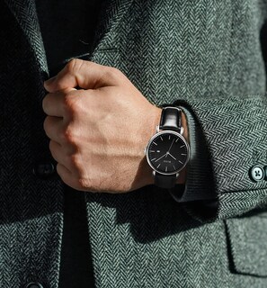 Foto 7 | Reloj Burei Fashion Minimalist Waterproof Para Hombre Plateado - Venta Internacional.