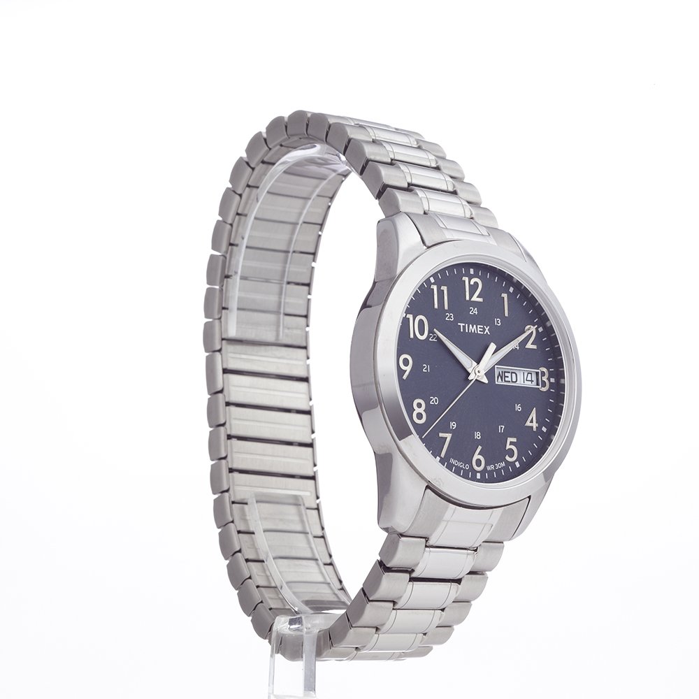 Foto 6 pulgar | Reloj Timex South Street Sport Para Hombre, 36 Mm, Carcasa Plateada - Venta Internacional.