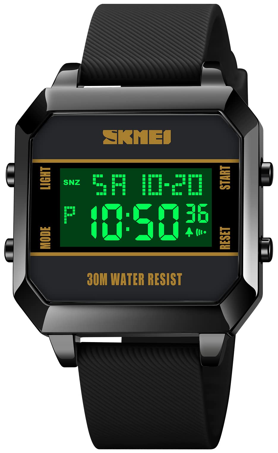 Reloj Gosasa Para Hombre, Deportivo, Digital, Militar, Led, Resistente Al Agua - Venta Internacional.