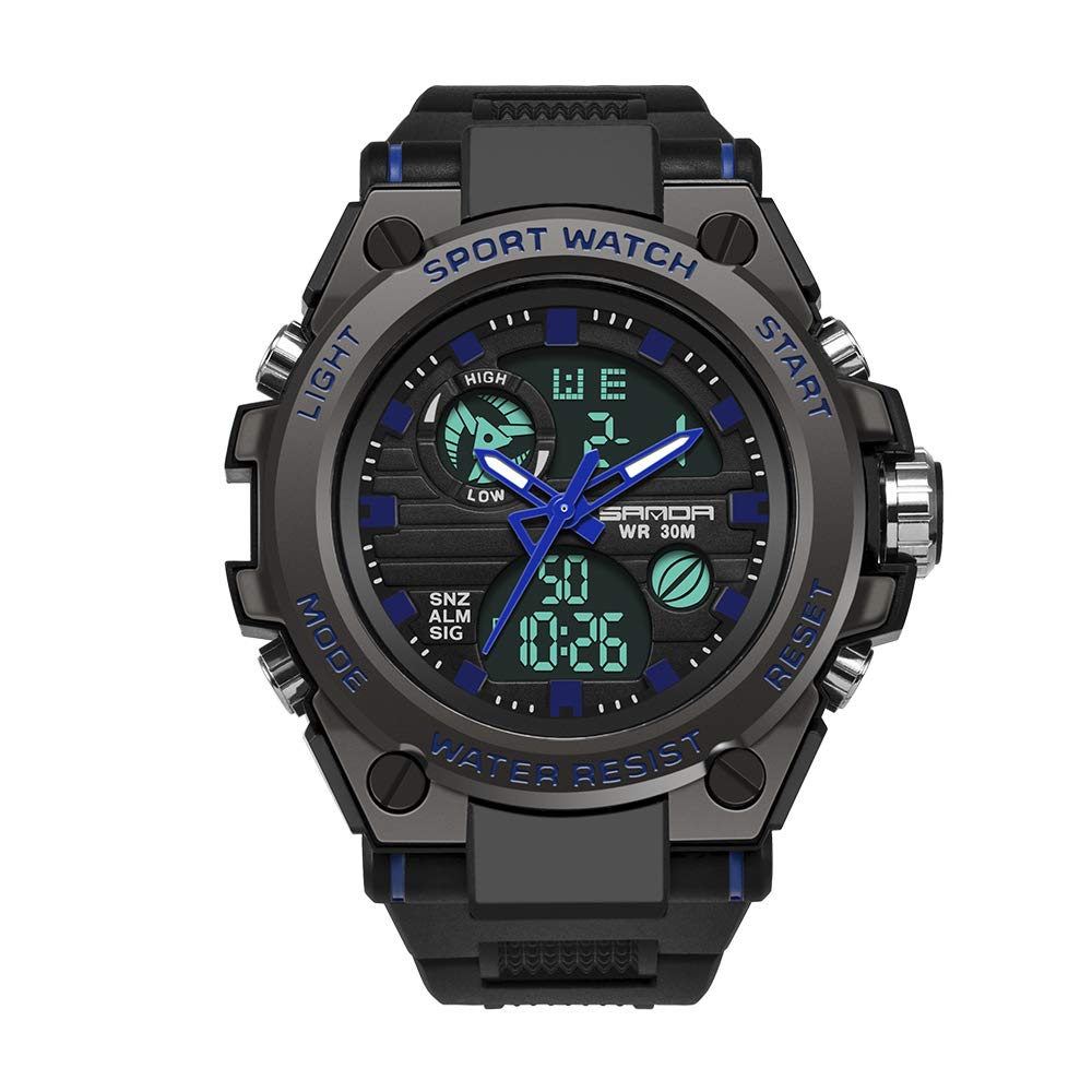 Foto 2 | Reloj Kxaito Para Hombre, Deportivo, Exterior, Impermeable, Militar, 26 Cm - Venta Internacional.