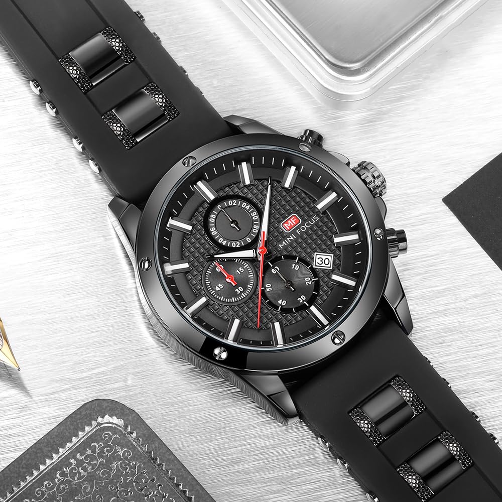 Foto 4 | Reloj Aimes Military Sport Cronógrafo Impermeable Para Hombre - Venta Internacional.