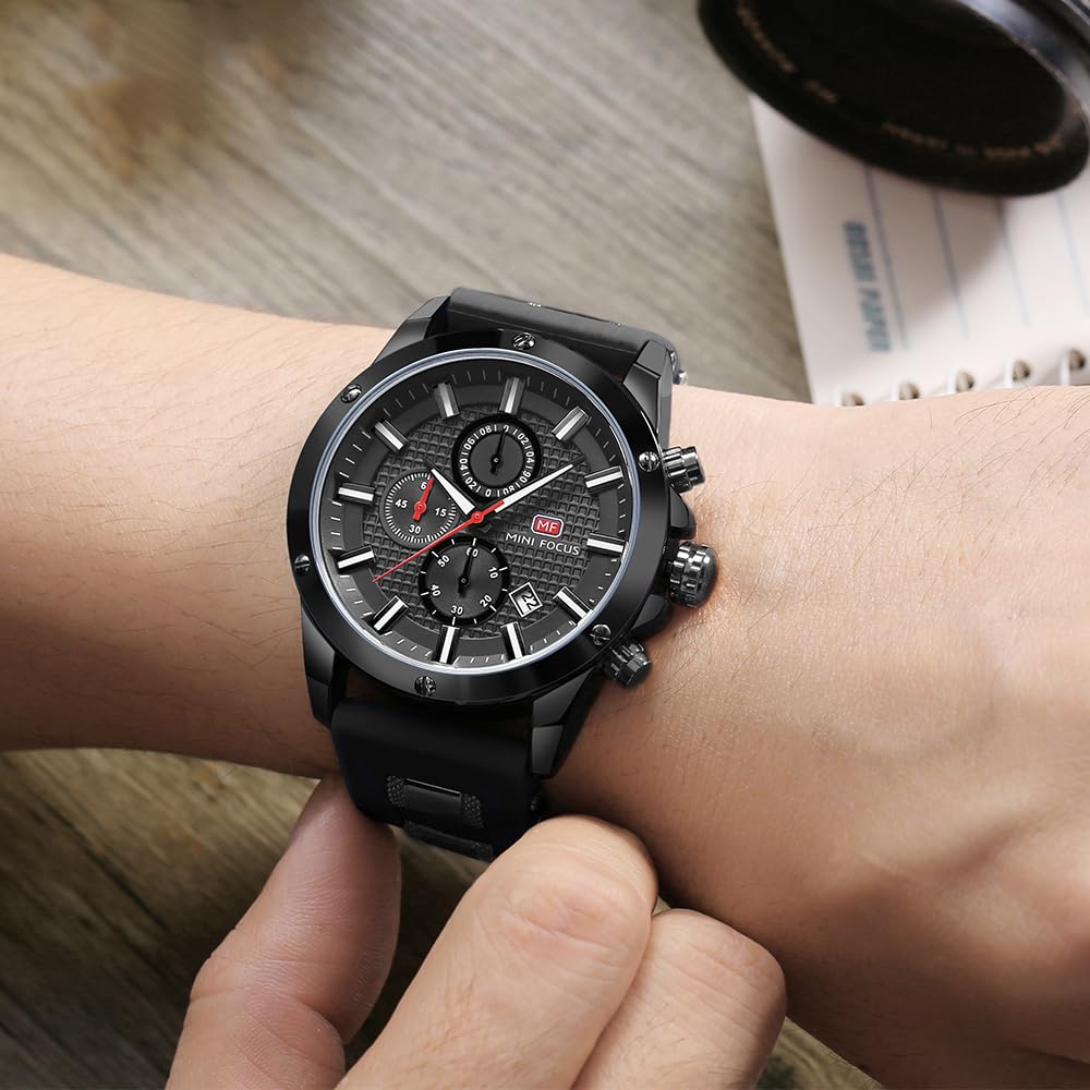 Foto 5 | Reloj Aimes Military Sport Cronógrafo Impermeable Para Hombre - Venta Internacional.