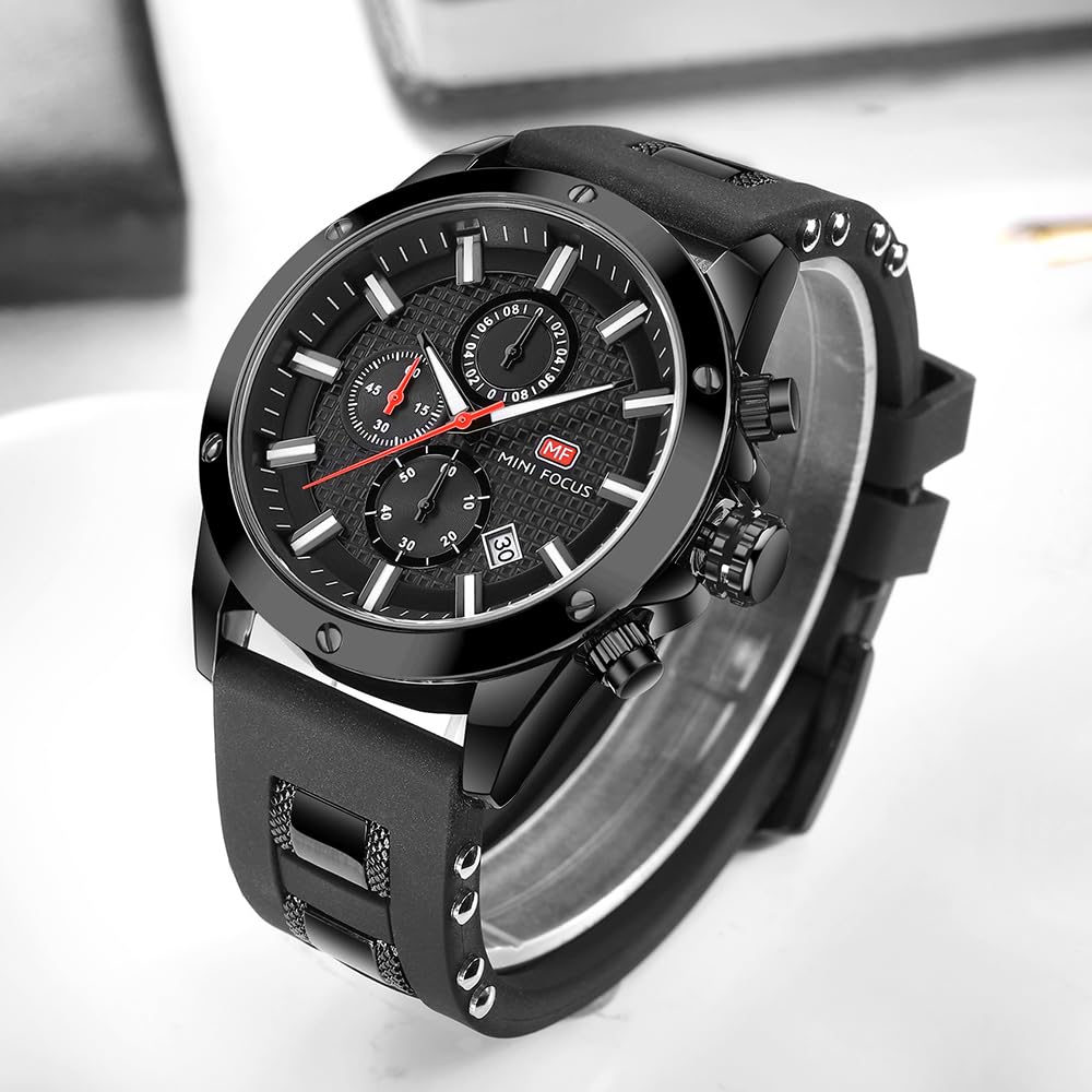 Foto 7 | Reloj Aimes Military Sport Cronógrafo Impermeable Para Hombre - Venta Internacional.