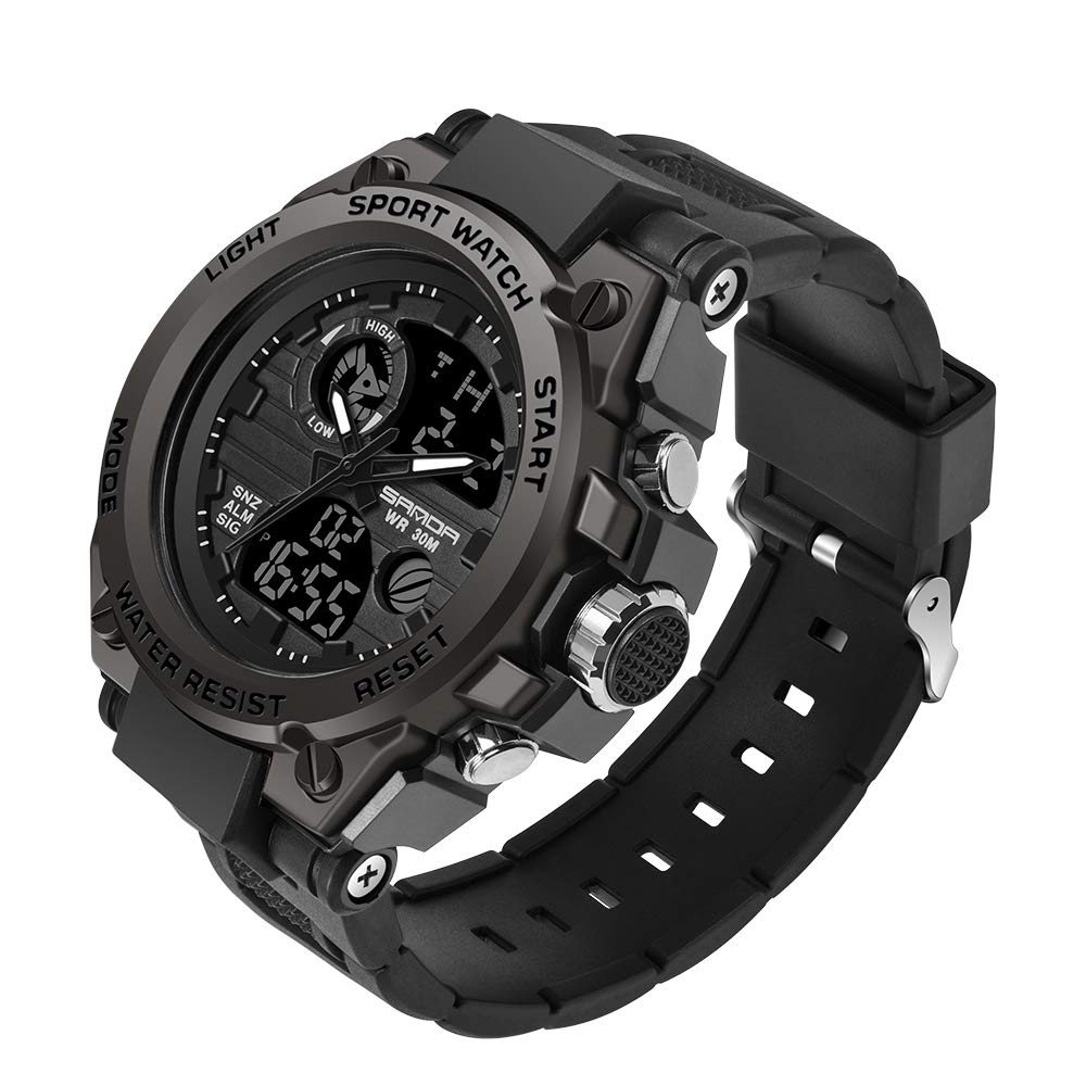Foto 2 pulgar | Reloj Kxaito Para Hombre, Deportivo, Exterior, Impermeable, Militar, Led - Venta Internacional.