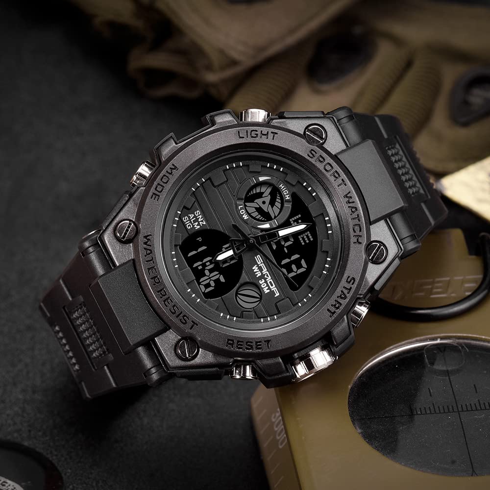 Foto 4 pulgar | Reloj Kxaito Para Hombre, Deportivo, Exterior, Impermeable, Militar, Led - Venta Internacional.