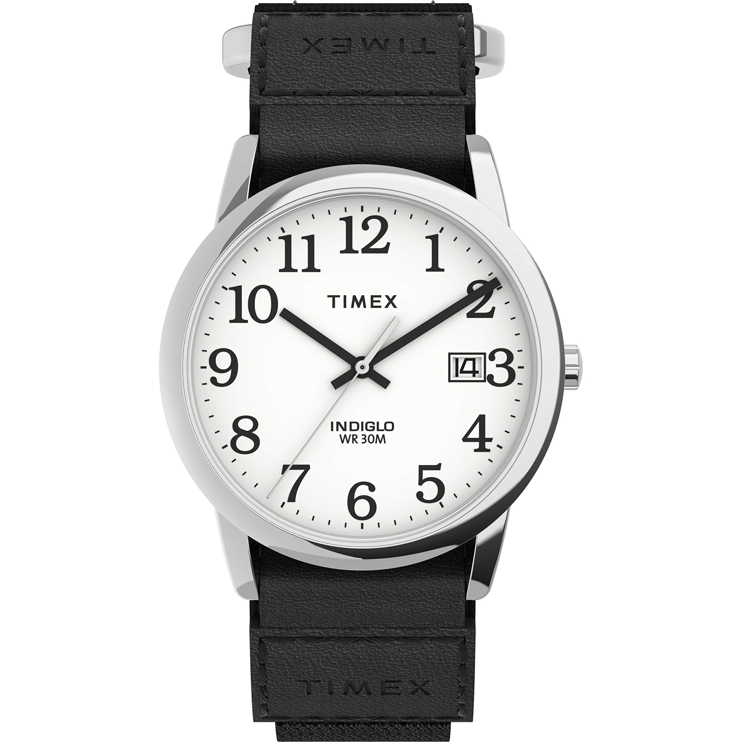 Reloj Timex Easy Reader Con Carcasa De 35 Mm Y Esfera Blanca En Tono Plateado - Venta Internacional.