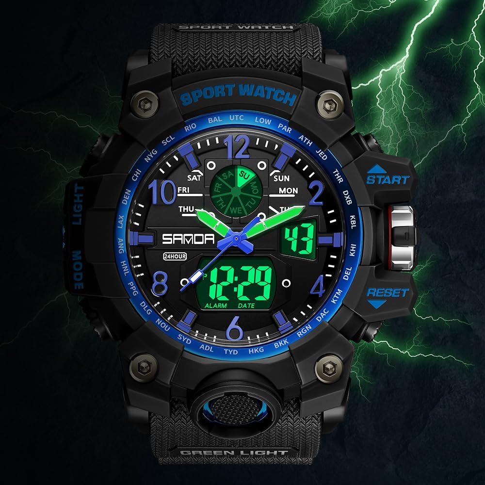 Foto 6 pulgar | Reloj Aimes Sports Outdoor Waterproof Military Para Hombre - Venta Internacional.