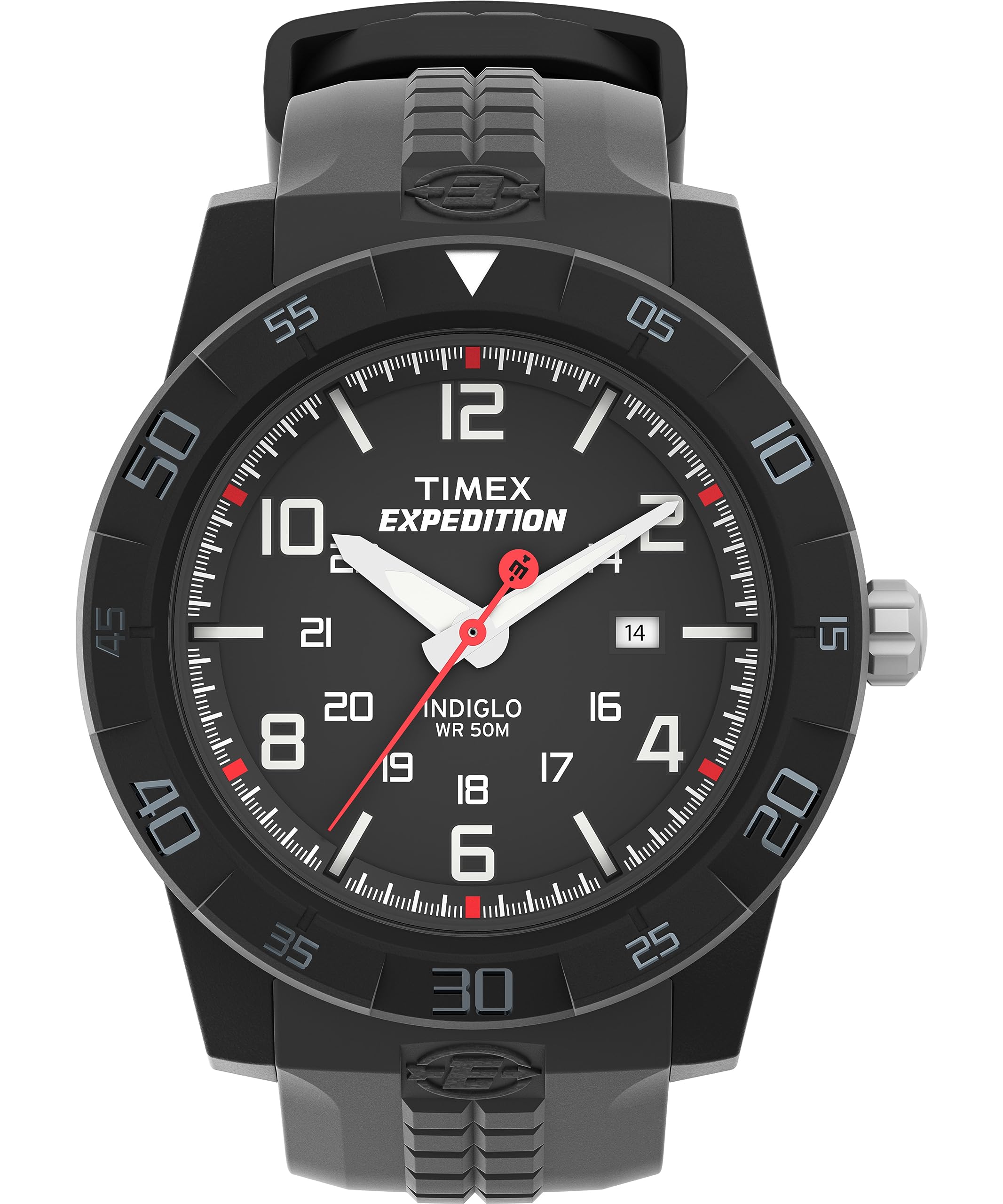 Reloj Timex Expedition Rugged T49831 Para Hombre En Resina Negra - Venta Internacional.