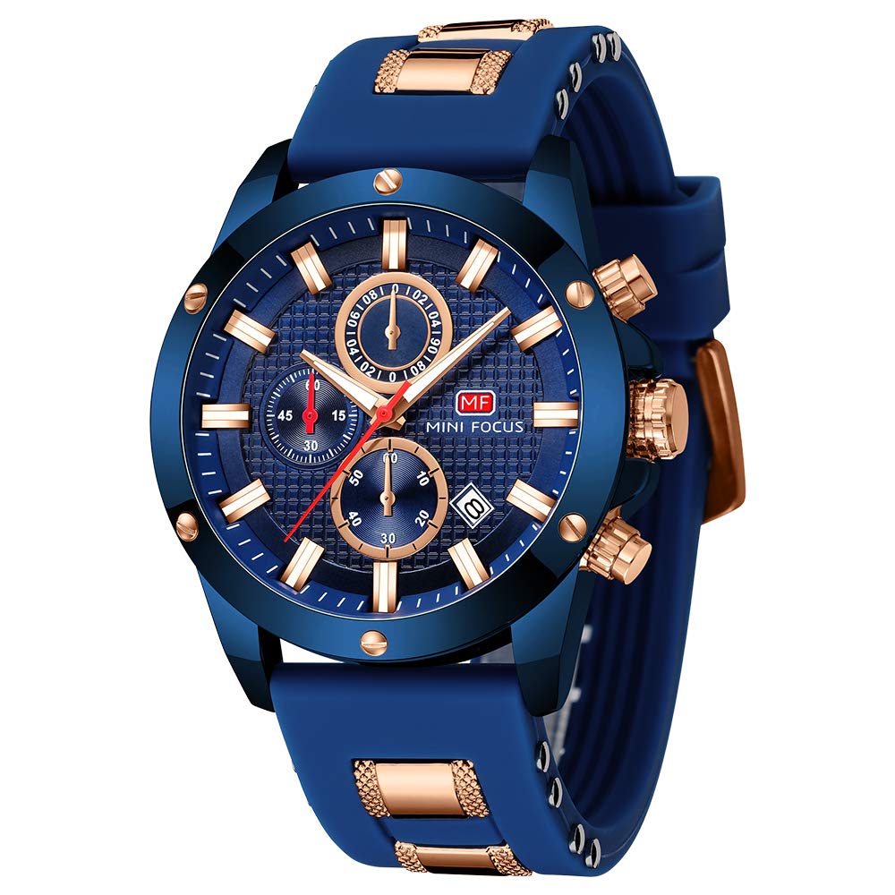 Reloj Aimes Para Hombre, Casual, Impermeable, Deportivo, A La Moda, Azul - Venta Internacional.