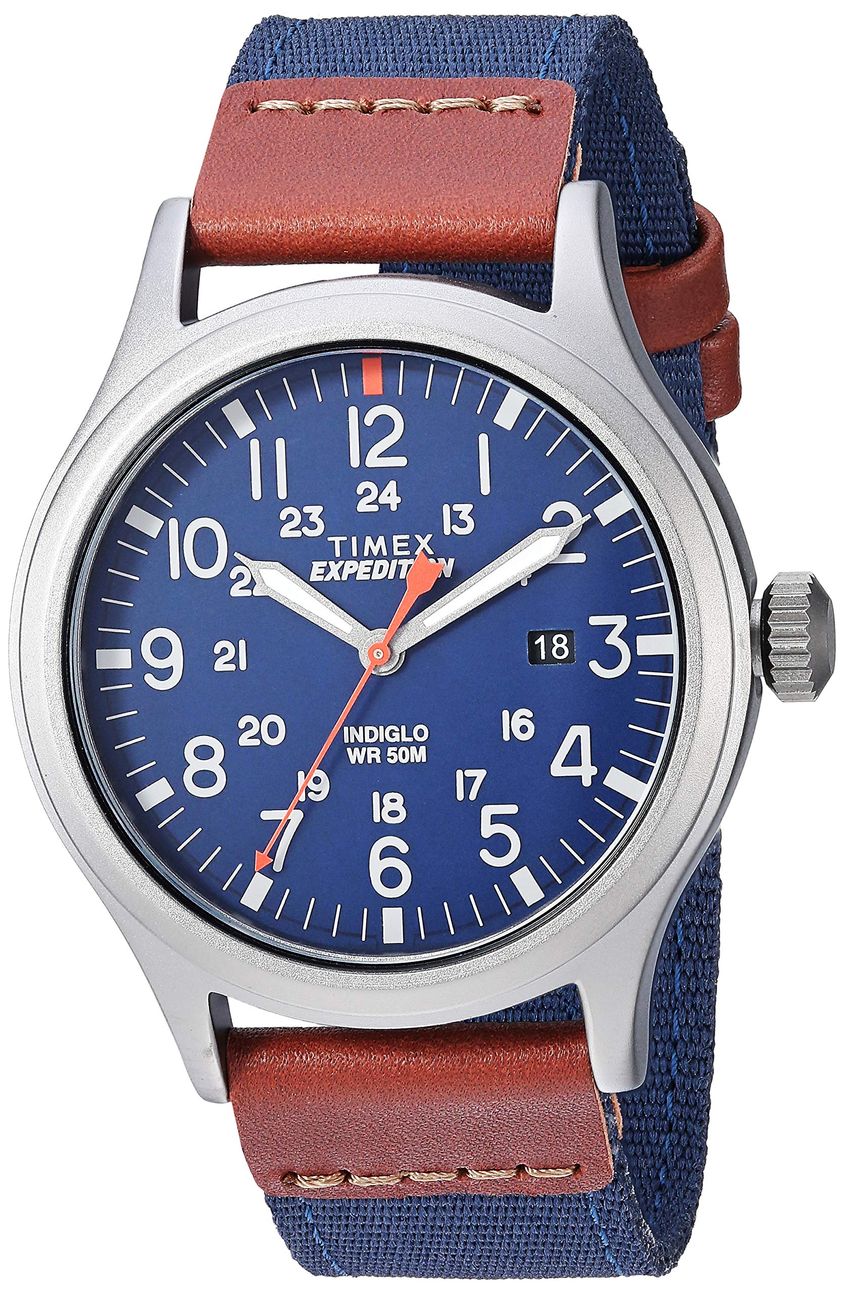 Reloj Timex Expedition Scout Para Hombre, Caja De 40 Mm, Color Gris - Venta Internacional.