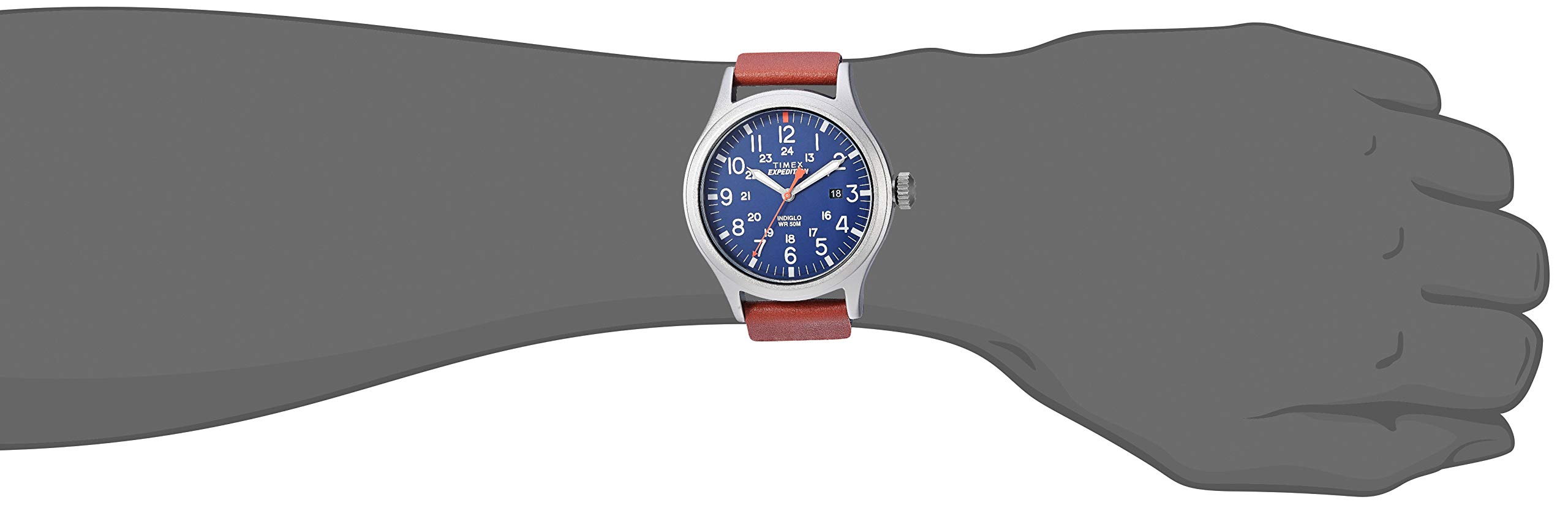 Foto 4 pulgar | Reloj Timex Expedition Scout Para Hombre, Caja De 40 Mm, Color Gris - Venta Internacional.