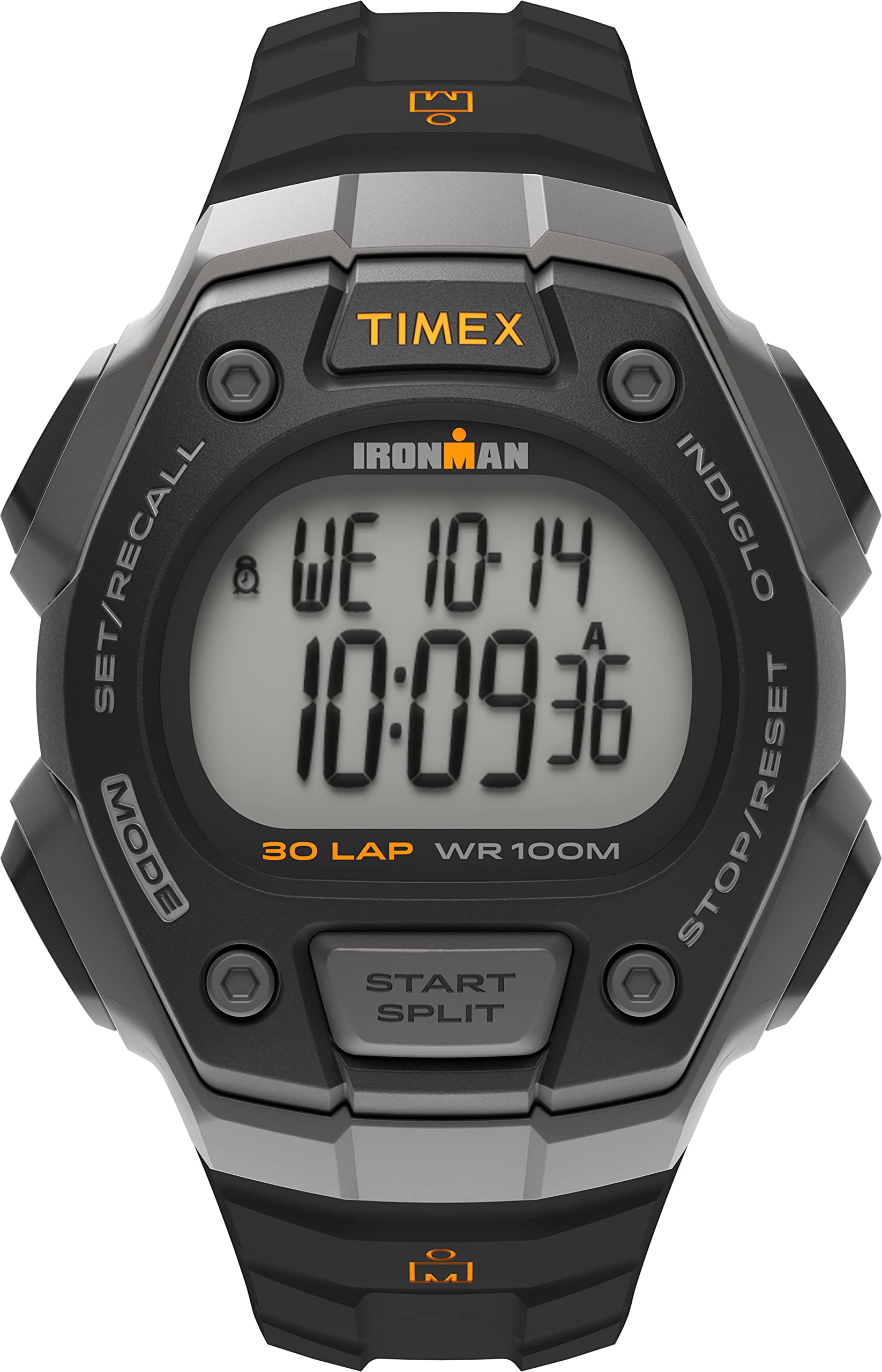 Reloj Timex Ironman Classic 30 Con Caja De 38 Mm Y Correa De Resina, 100 M - Venta Internacional.