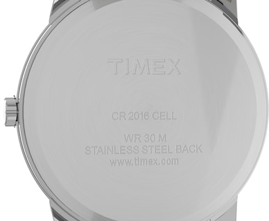 Foto 5 | Reloj Timex Easy Reader T2h281, Correa De Piel Negra De 35 Mm - Venta Internacional.