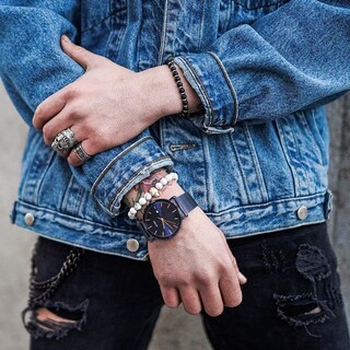 Foto 6 | Reloj De Pulsera Burei Fashion Minimalista Impermeable Para Hombre - Venta Internacional.