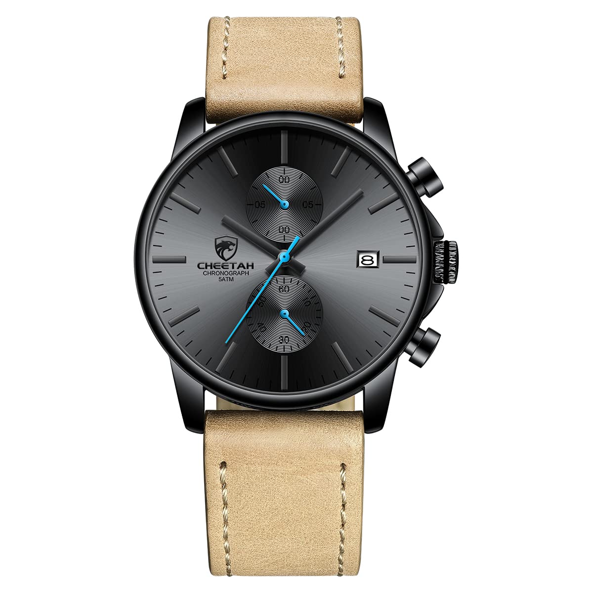 Reloj Cronógrafo Minimalista A La Moda Golden Hour Para Hombre - Venta Internacional.