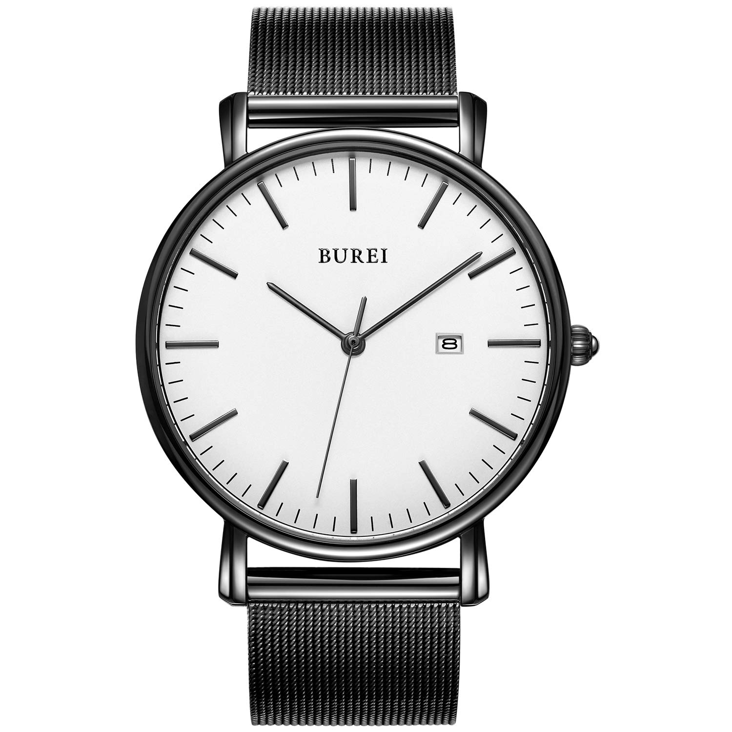 Foto 2 pulgar | Reloj De Pulsera Burei Fashion Minimalist Analog Date Para Hombre - Venta Internacional.