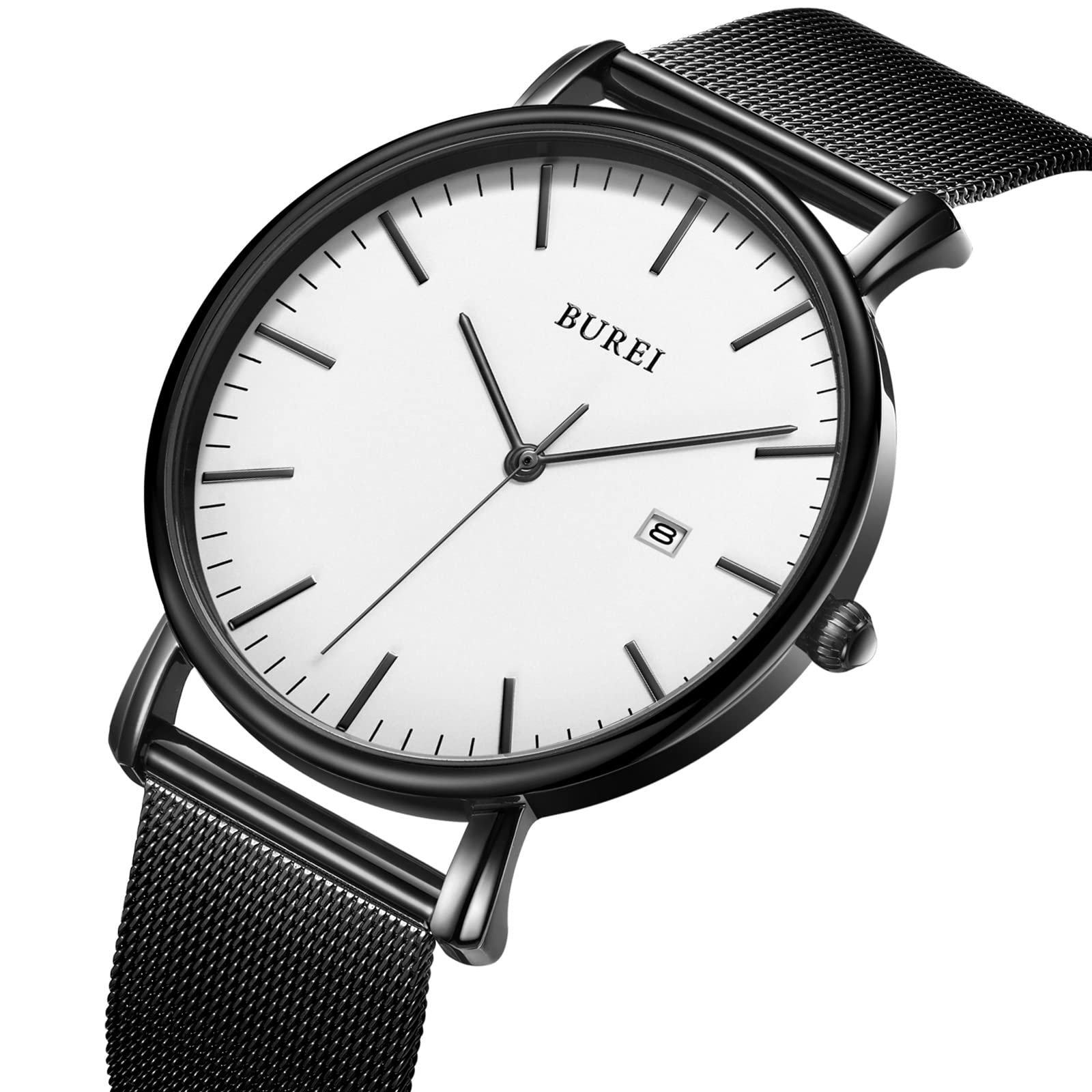 Foto 2 | Reloj De Pulsera Burei Fashion Minimalist Analog Date Para Hombre - Venta Internacional.